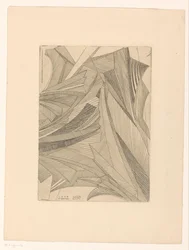 Padrões geométricos de flores de gelo