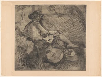 Mulher com guitarra