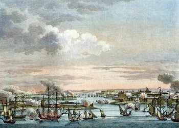 A frota francesa em Malta