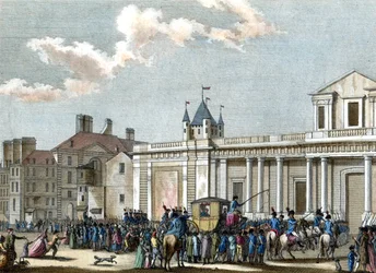 A Família Real no Templo