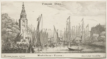 Navios de Amsterdã.