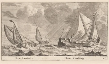 Um Damschuit e um "Smalschip"
