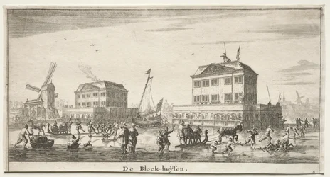 Vários navios e vistas de Amsterdã (Verscheÿde Schepen en Gesichten van Amstelredam), Parte III: De Block-huÿsen