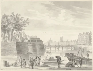 Vista da Pont Rouge, Paris