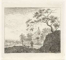 paisagem com figuras