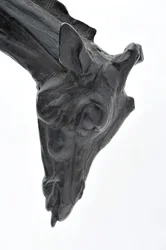Grande girafa com cabeça abaixada, modelado em 1909-10, fundido antes de 1913 (bronze) (ver também 3084917-43)
