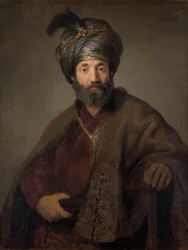 Homem em traje oriental, c.1635 (óleo sobre tela)