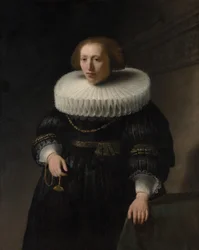 Retrato de uma mulher, provavelmente um membro da família Van Beresteyn