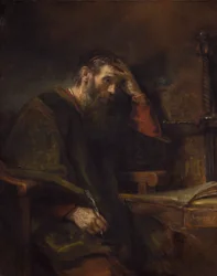 O apóstolo Paulo, c.1657 (óleo sobre tela)