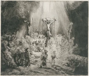 As Três Cruzes, c.1653 (gravura)