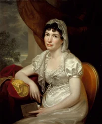 Retrato de Jane Griffith Koch, c.1817