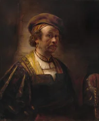 Retrato de Rembrandt, 1650.