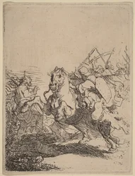 Uma Batalha de Cavalaria