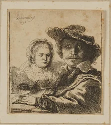 Um pintor e a sua esposa
