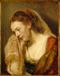 Uma mulher a chorar, c. 1647