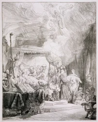 B.99.II Morte da Virgem, c.1639 (gravura)