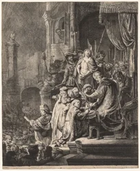 Cristo diante de Pilatos: Prato Grande