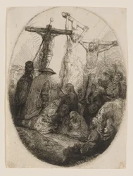 Cristo Crucificado entre dois ladrões