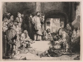 Christ Preaching (O Pequeno Túmulo)