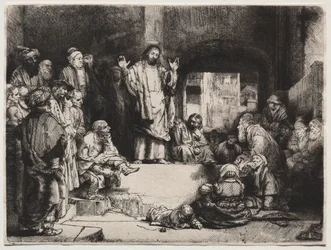Cristo Pregando O Pequeno Túmulo, c. 1657.