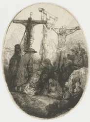 Cristo crucificado entre os dois assassinos