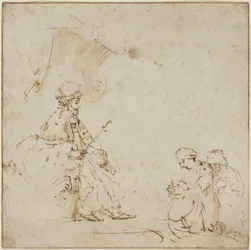 Ester diante de Assuero