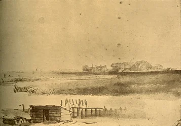 Desenho da paisagem, c1630-16160, 1908.