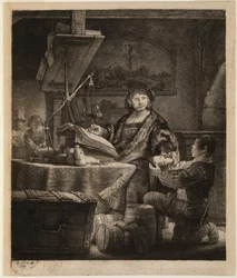 "Portrait du peseur d