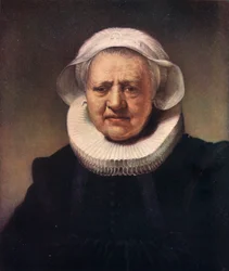 Retrato de Aechje Claesdr, 1634, 1904