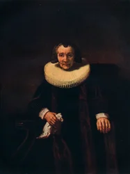 Retrato de Margaretha de Geer, esposa de Jacob Trip, c1661