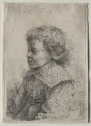 Retrato de um menino de perfil, 1641.