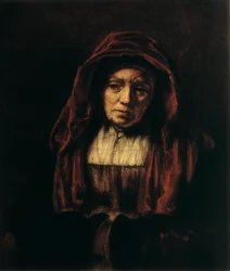 Retrato de uma mulher velha, 1654