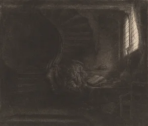 São Jerônimo em uma câmara escura, 1642.