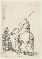 Soldado a cavalo