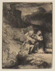 A agonia no jardim, ca. 1652