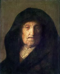 A mãe do artista (óleo)