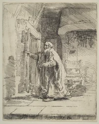 A cegueira de Tobit, 1651.