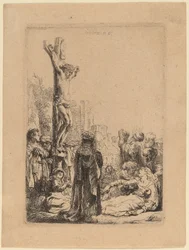 A Crucificação: Prato Pequeno