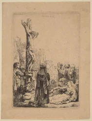 A Crucificação: Quadro Pequeno
