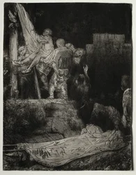 A descida da cruz por Torchlight, 1654.