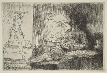 O jogador de golfe, 1654