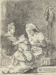 A Sagrada Família, c. 1632.