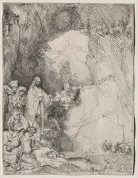 O Levantamento de Lázaro: Chapa Pequena, 1642.