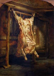 O boi abatido, 1655