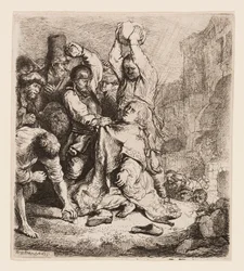 O apedrejamento de Santo Estêvão