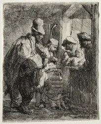 Os músicos passeando, c. 1635
