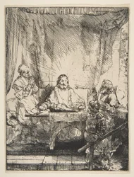 A Ceia em Emaús, 1654.
