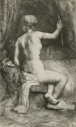 A mulher com a flecha, 1661