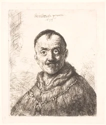 A primeira cabeça oriental (pai de Rembrandt?)
