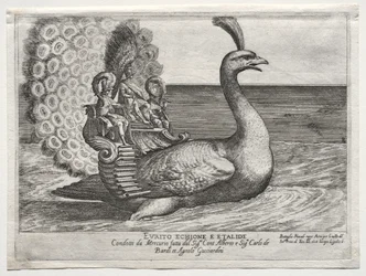Combate Naval Representado no Rio Arno em Florença, para o Casamento de Cosimo di Medici Príncipe da Toscana, e Maria Maddalena da Áustria, em 1608: Evrito Echione E Etalide